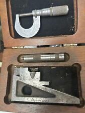 HELIOS, Vintage Machinist / Woodworker, Planer / Part Missing & Micrometer picture