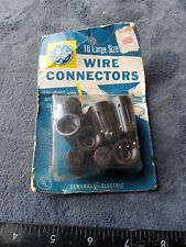 Vintage General Electric wire connectors large size 10 count picture