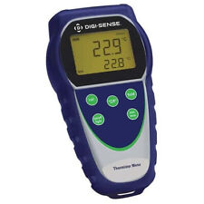 Digi-Sense Temp-300 Dual-Input Data Logging Thermocouple Thermometer picture