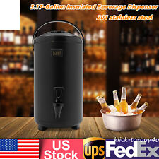 3.17 Gallon Insulated Thermal Hot & Cold Beverage Coffee Dispenser Storage Pot picture