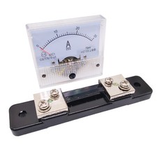 Analog Panel AMP Current Ammeter Meter Gauge 85C1 0-30A DC & Shunt picture