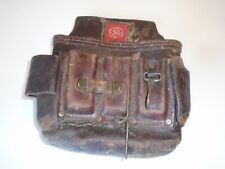 Vintage Leather GE General Electric Lineman Electrician Tool Belt CC-526-GE picture