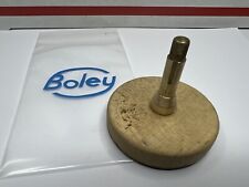 Vintage G. Boley Brass mounted WOOD SANDING DISC. for 8mm Watchmaker Lathe  RARE picture