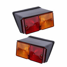 Rear Tail Flasher lamp Light LH+RH Set for Ford Tractors (with Bulbs) Pair 12v picture
