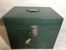 Vintage Antique Hamilton Metal Products Porta File Metal File Storage Box 1950’s picture