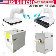Portable Dental Lab Dust Collector Extractor Machine Vacuum Cleaner Easy USA picture