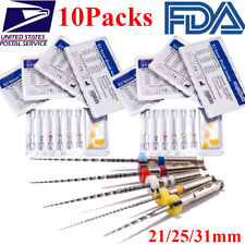 10X Dental Endo X3 Rotary Files Endodontic NITI Root Canal Engine Tip 21/25/31mm picture