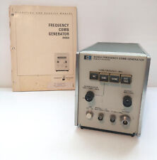 Hewlett Packard HP Agilent 8406A Frequency Comb Generator w/Manual picture