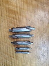 Vintage KEO Lot Of 5 Machinist Center Drill High speed HS  #3 #4 #5 #6 #7  (01) picture