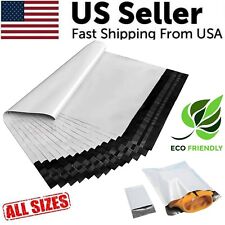 Poly Mailers Plastic Envelopes Shipping Bags 2.5 Mil White Premium Packaging USA picture