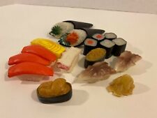 Faux Sushi Platter Fish Eggs Seafood Replica Display Plastic Fake Food Props picture