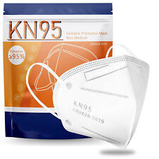 White KN95 Protective 5 Layer Face Mask BFE 95% Disposable KN95 Mask picture