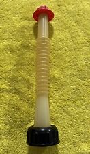 Vintage Pull Out Flexible Gas Can Spout Nozzle with Cap picture