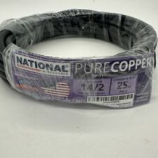 National Wire And Cable Pure Copper 14/2 25ft Standard Wire (u) picture
