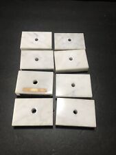 Vintage Marble Trophy Parts Bases Lot of 8 - 3”x 2” picture