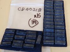 National Semiconductor CD4031BCN 16 Pin IC's Qty 39 NOS picture