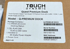 TOUCH DYNAMIC Q-PREMIUM DOCK-10 / Quest 7 & 10 (BRAND NEW) picture