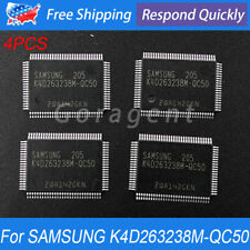 4x For Samsung Microsoft Xbox K4D263238F-QC50 128MB Motherboard Memory Kit Chips picture