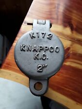 Vintage Lockable KNAPPCO K172 - 2” Fuel Tank Fill Cap with 5-1/2'' Pipe Attached picture